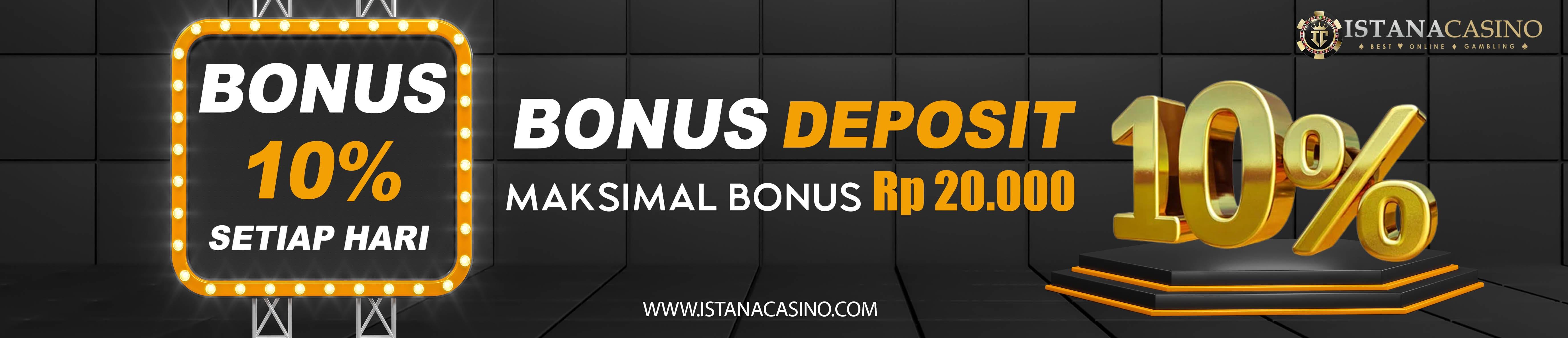 BONUS DEPOSIT SETIAP HARI