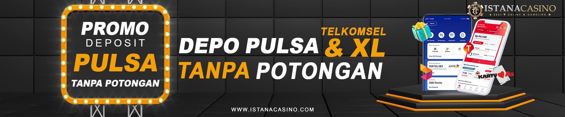 DEPOSIT PULSA TANPA POTONGAN